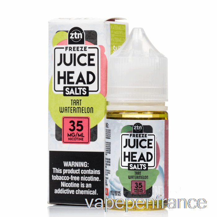 Congeler La Pastèque Acidulée - Sels De Tête De Jus - 30 Ml 35 Mg Stylo Vape